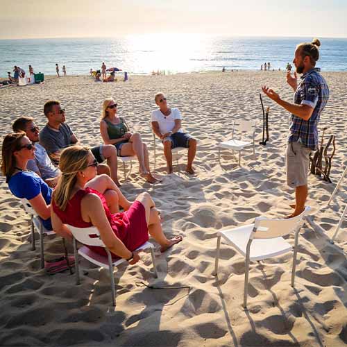 Die Teambuilding-Location der Rhetorikhelden in Moledo, Portugal